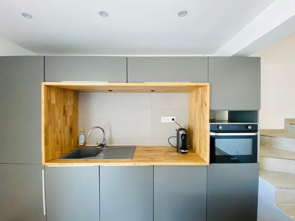 Duplex 120M2 Terrasse Vue Sur Nimes公寓 外观 照片