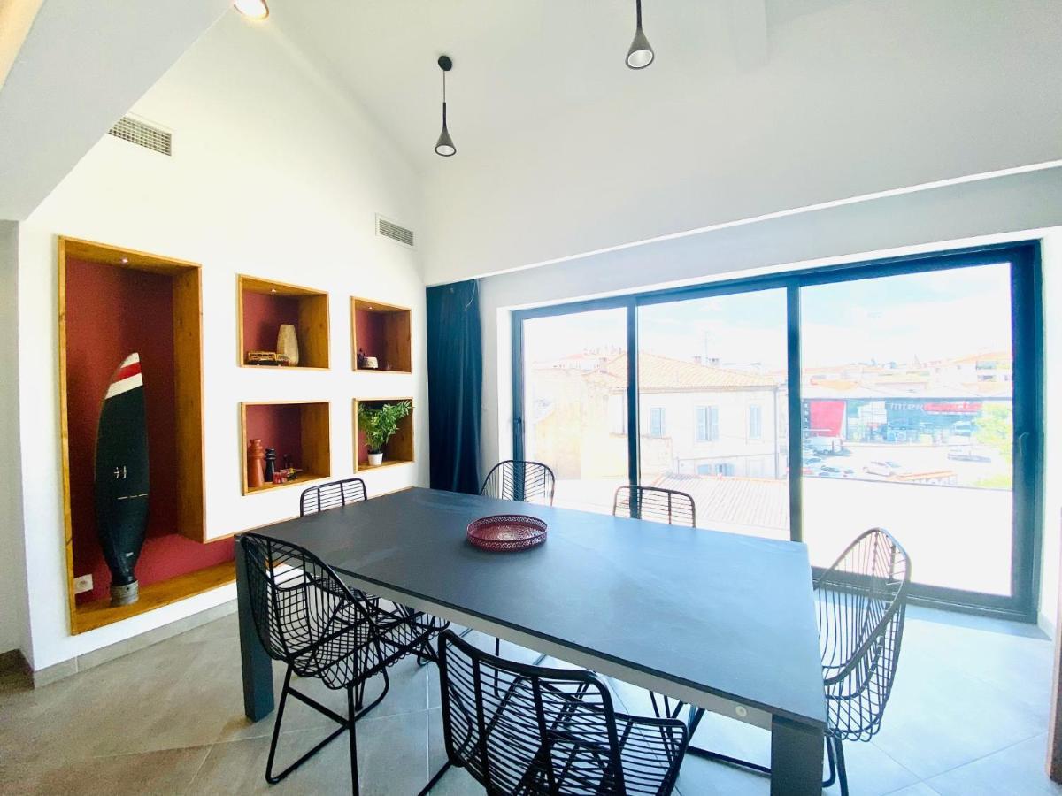 Duplex 120M2 Terrasse Vue Sur Nimes公寓 外观 照片