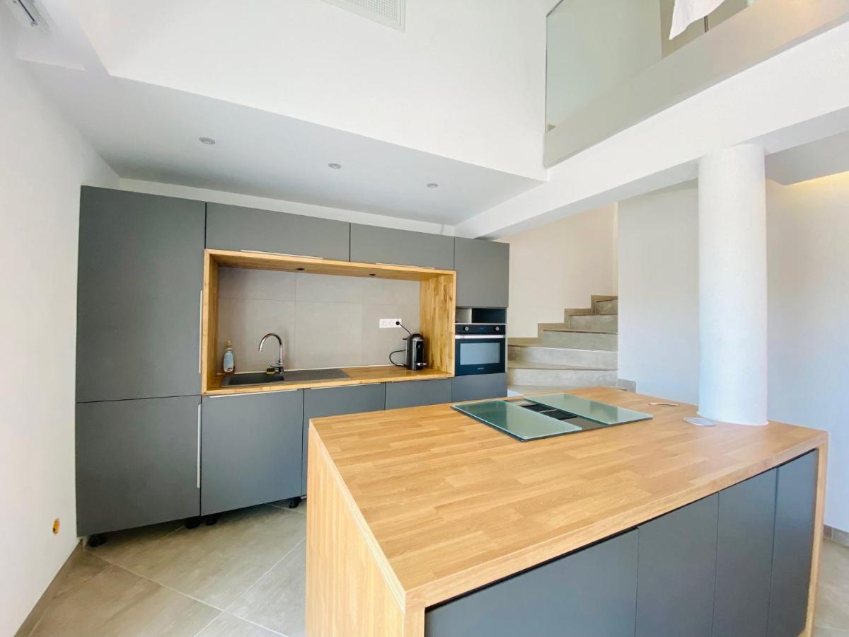 Duplex 120M2 Terrasse Vue Sur Nimes公寓 外观 照片